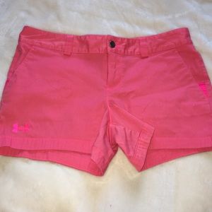 Under Armour Bright Pink Shorts
